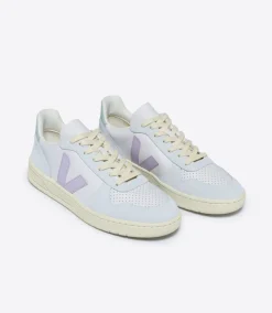 V-10 LEATHER GRAVEL PARME MENTHOL<VEJA Best Sale