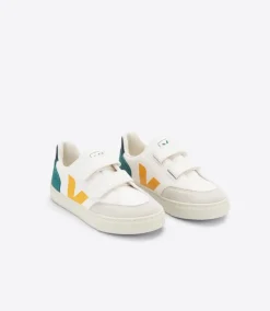 V-12 LEATHER MULTICO BRITTANY<VEJA Clearance