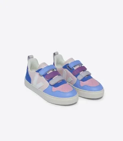 V-10 LEATHER MULTICO PETALE WHITE<VEJA Store