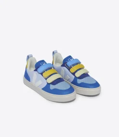 V-10 LEATHER MULTICO SWAN WHITE<VEJA Shop