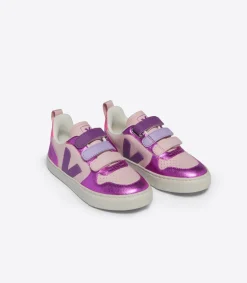 V-10 LEATHER PETALE MULTICO COSMOS<VEJA New