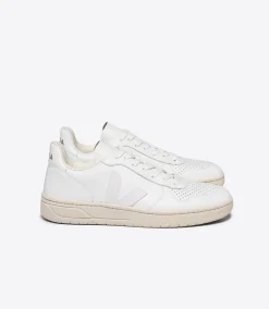 V-10 LEATHER WHITE<VEJA Best