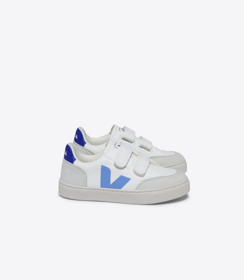 V-12 LEATHER WHITE AQUA PAROS<VEJA Best Sale
