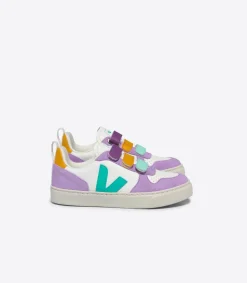 V-10 LEATHER WHITE MULTICO FRESHMINT<VEJA Store
