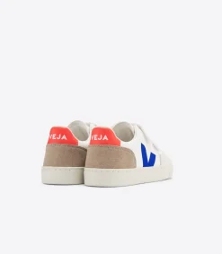 V-12 LEATHER WHITE MULTICO MIEL<VEJA Discount