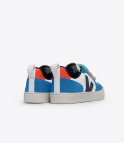 V-10 LEATHER WHITE MULTICO NAUTICO<VEJA Shop