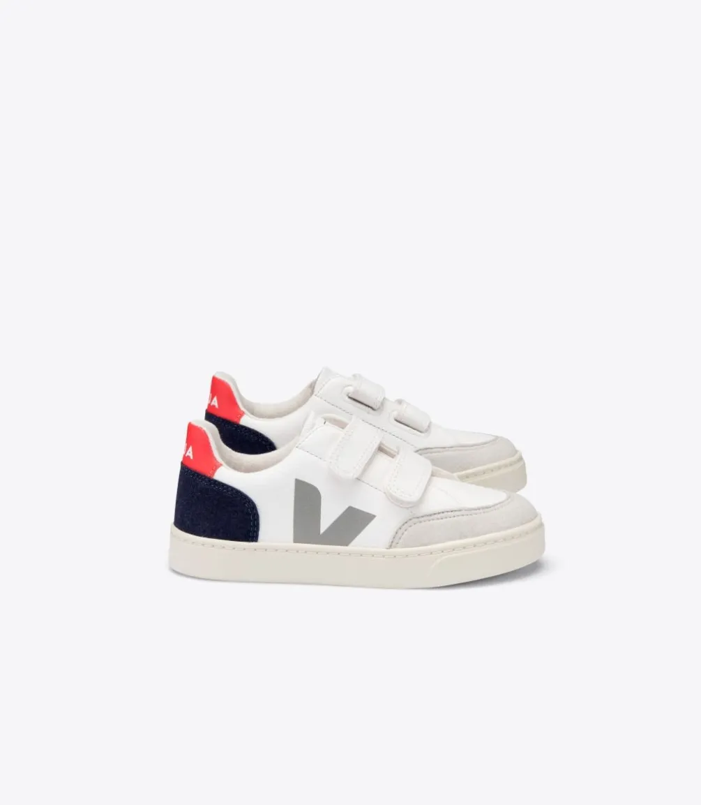 V-12 LEATHER WHITE MULTICO NAUTICO<VEJA Cheap