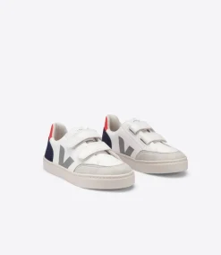 V-12 LEATHER WHITE MULTICO NAUTICO<VEJA Cheap
