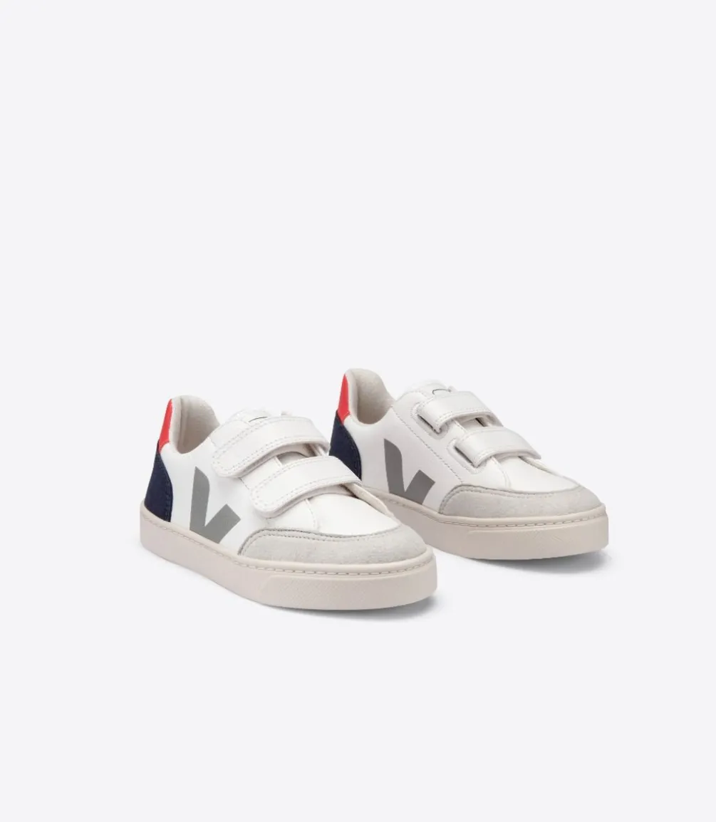 V-12 LEATHER WHITE MULTICO NAUTICO<VEJA Cheap