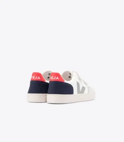 V-12 LEATHER WHITE MULTICO NAUTICO<VEJA Cheap