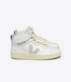 V-95 LEATHER WHITE NATURAL<VEJA Sale