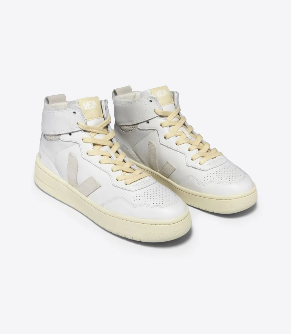V-95 LEATHER WHITE NATURAL<VEJA Sale