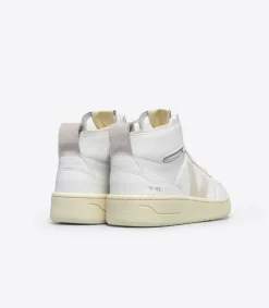 V-95 LEATHER WHITE NATURAL<VEJA Sale