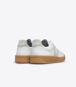 V-10 LEATHER WHITE NATURAL<VEJA Hot