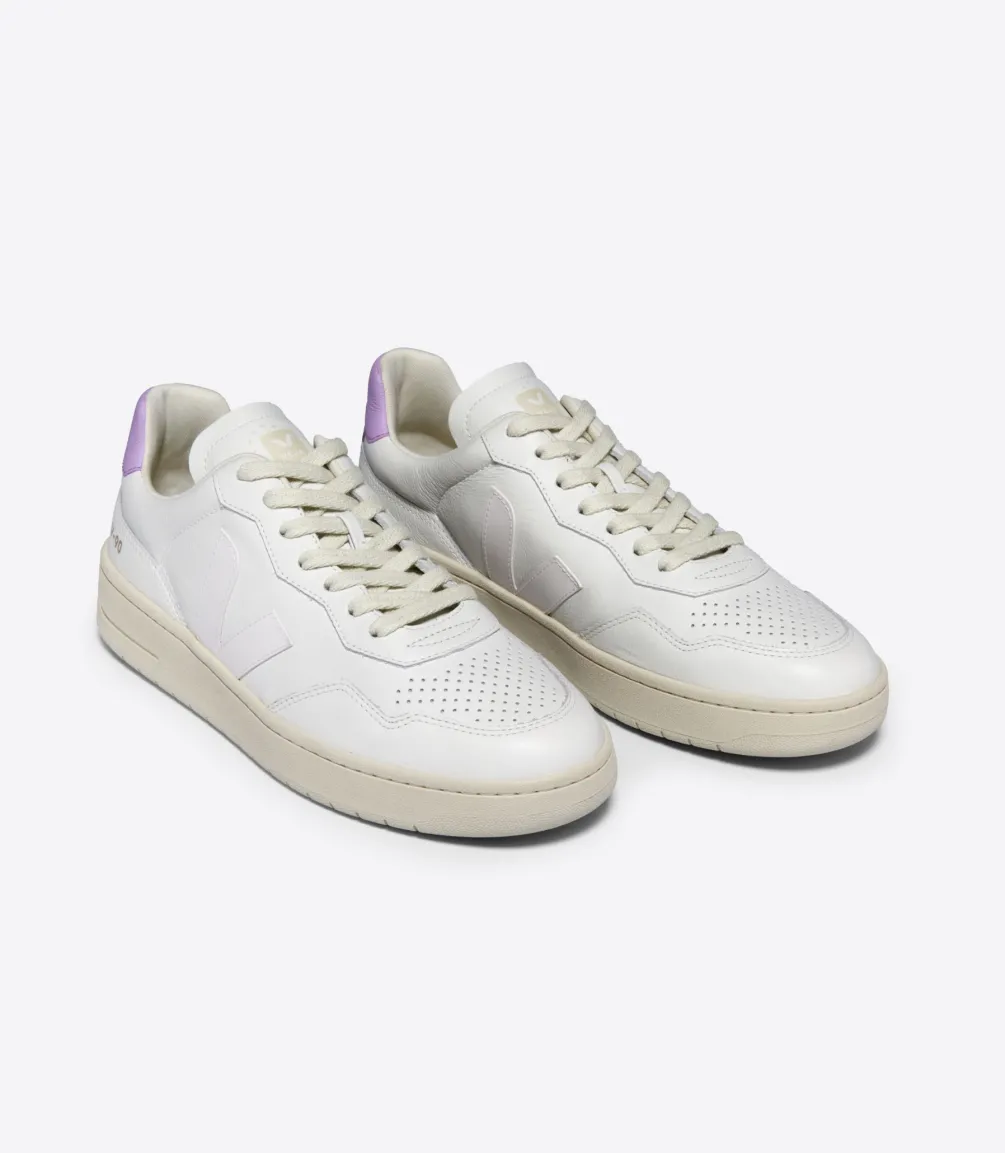 V-90 LEATHER WHITE ORCHID<VEJA Fashion