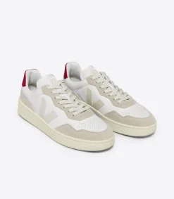V-90 LEATHER WHITE PIERRE PEKIN<VEJA Best Sale