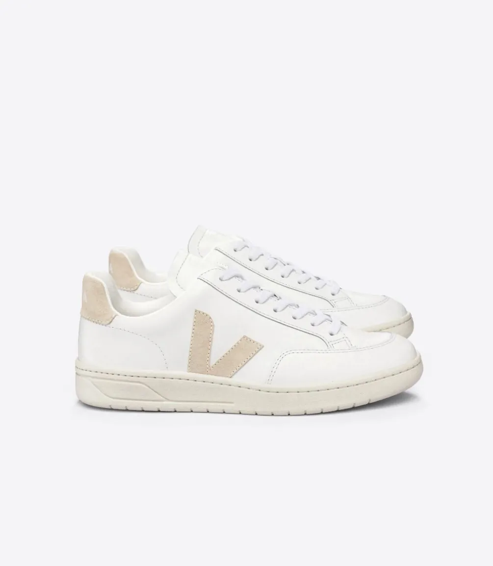 V-12 LEATHER WHITE SABLE<VEJA Best Sale