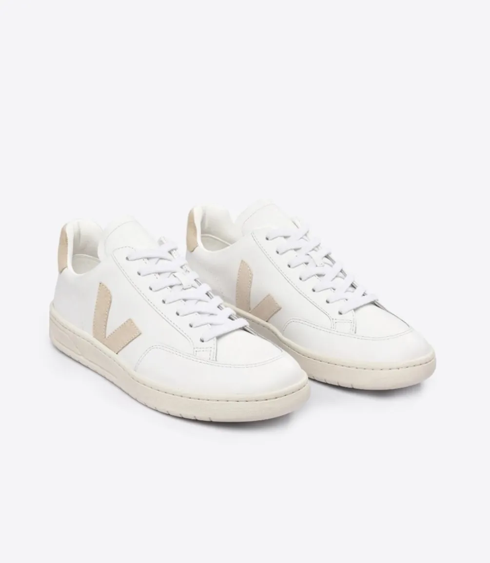 V-12 LEATHER WHITE SABLE<VEJA Best Sale