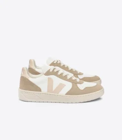 V-10 LEATHER WHITE SABLE SAHARA<VEJA Cheap