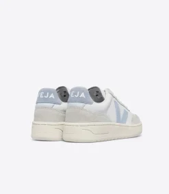 V-90 LEATHER WHITE STEEL<VEJA Flash Sale