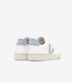 V-12 LEATHER WHITE STEEL<VEJA Discount