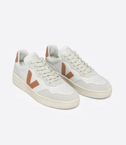 V-90 LEATHER WHITE UMBER<VEJA Sale