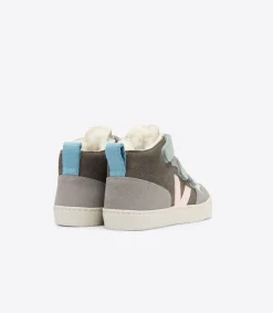 V-10 MID FURED SUEDE MULTICO MOONROCK<VEJA Cheap
