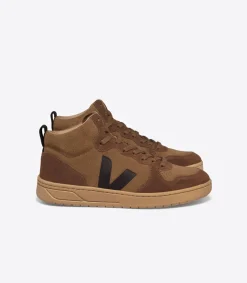 V-15 SUEDE BROWN BLACK<VEJA New
