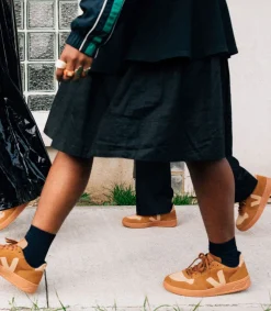 V-10 SUEDE CAMEL DESERT<VEJA Best Sale