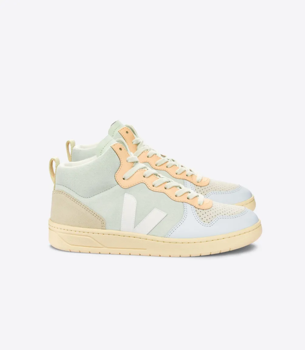 V-15 SUEDE JADE WHITE MULTICO<VEJA Outlet