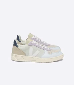 V-10 SUEDE JADE WHITE MULTICO<VEJA Flash Sale