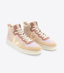 V-15 SUEDE MULTICO PEACH<VEJA Flash Sale