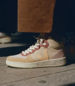 V-15 SUEDE MULTICO PEACH<VEJA Flash Sale
