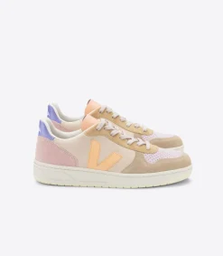 V-10 SUEDE MULTICO PEACH<VEJA Clearance