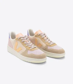 V-10 SUEDE MULTICO PEACH<VEJA Clearance