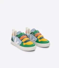 V-10 SUEDE MULTICO STEEL<VEJA Flash Sale