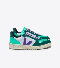 V-10 SUEDE MULTICO SWAN PURPLE PIERRE<VEJA Fashion