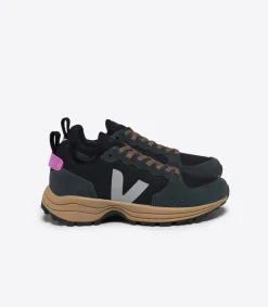VENTURI II ALVEOMESH BLACK OXFORD GREY DUNE<VEJA New