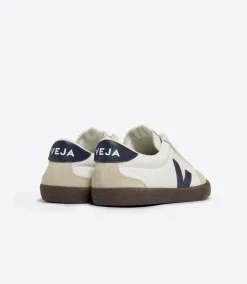 VOLLEY LEATHER WHITE NAUTICO BARK<VEJA Fashion