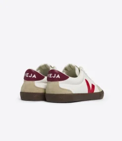 VOLLEY LEATHER WHITE PEKIN BARK<VEJA Sale