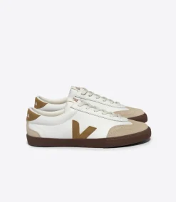VOLLEY LEATHER WHITE TENT BARK<VEJA Clearance
