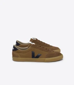 VOLLEY SUEDE CAMEL BLACK<VEJA Best Sale