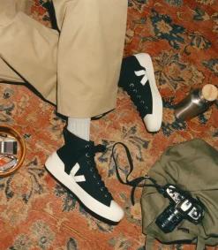WATA II CANVAS BLACK PIERRE<VEJA Best Sale
