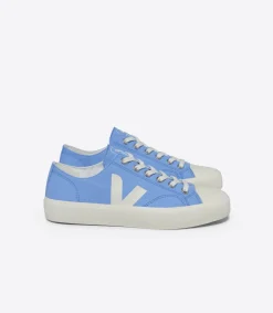 WATA II LOW CANVAS AQUA PIERRE<VEJA Best Sale
