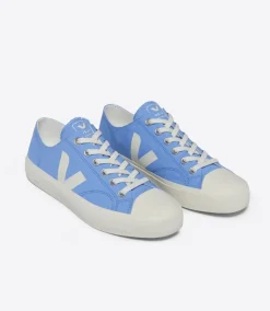 WATA II LOW CANVAS AQUA PIERRE<VEJA Best Sale