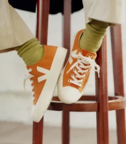 WATA II LOW CANVAS PUMPKIN PIERRE<VEJA Cheap